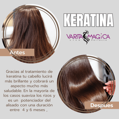 Keratina Organica  Varita  Magica