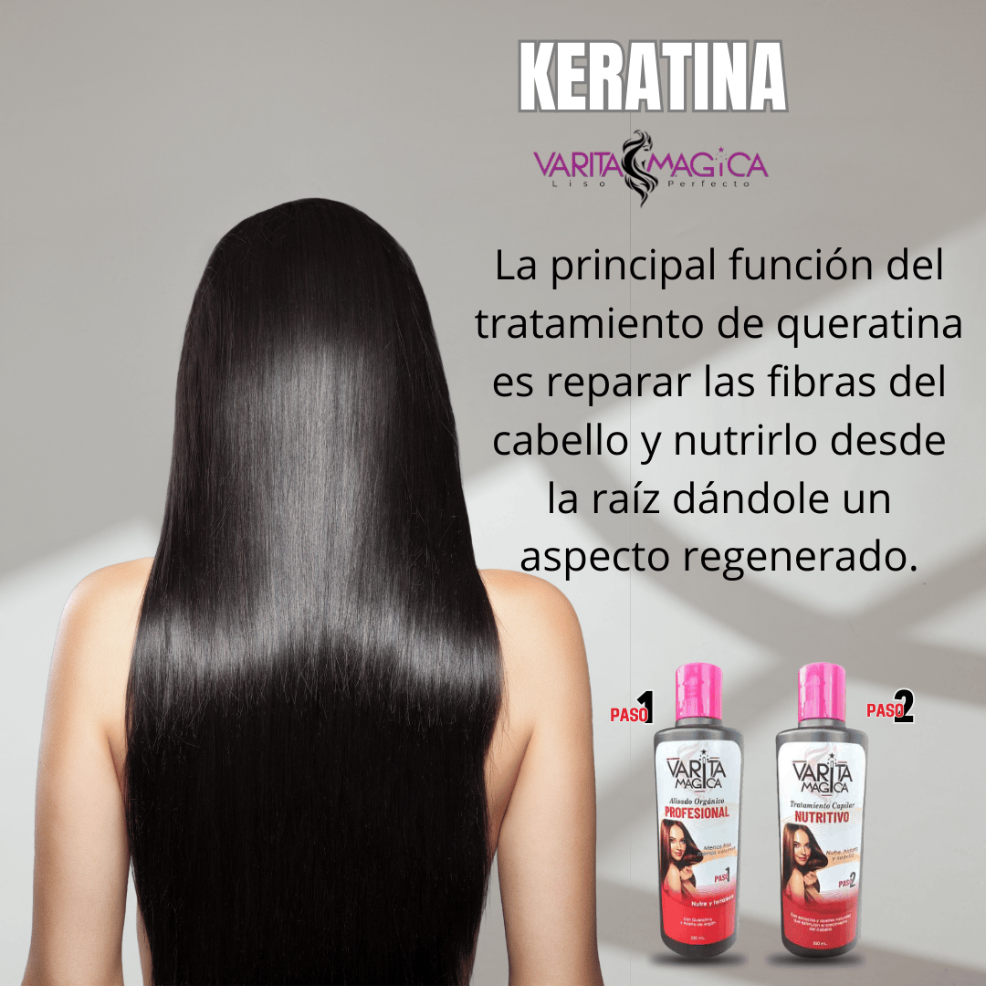 Keratina Organica  Varita  Magica