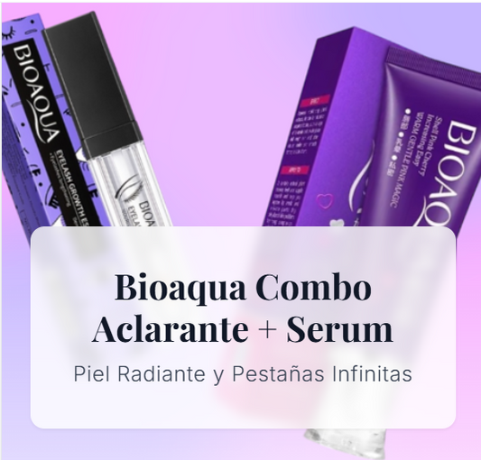 CREMA ACLARANTE Y TRATAMIENTO PESTAÑAS | Transforma tu mirada y tu piel en pocos días.